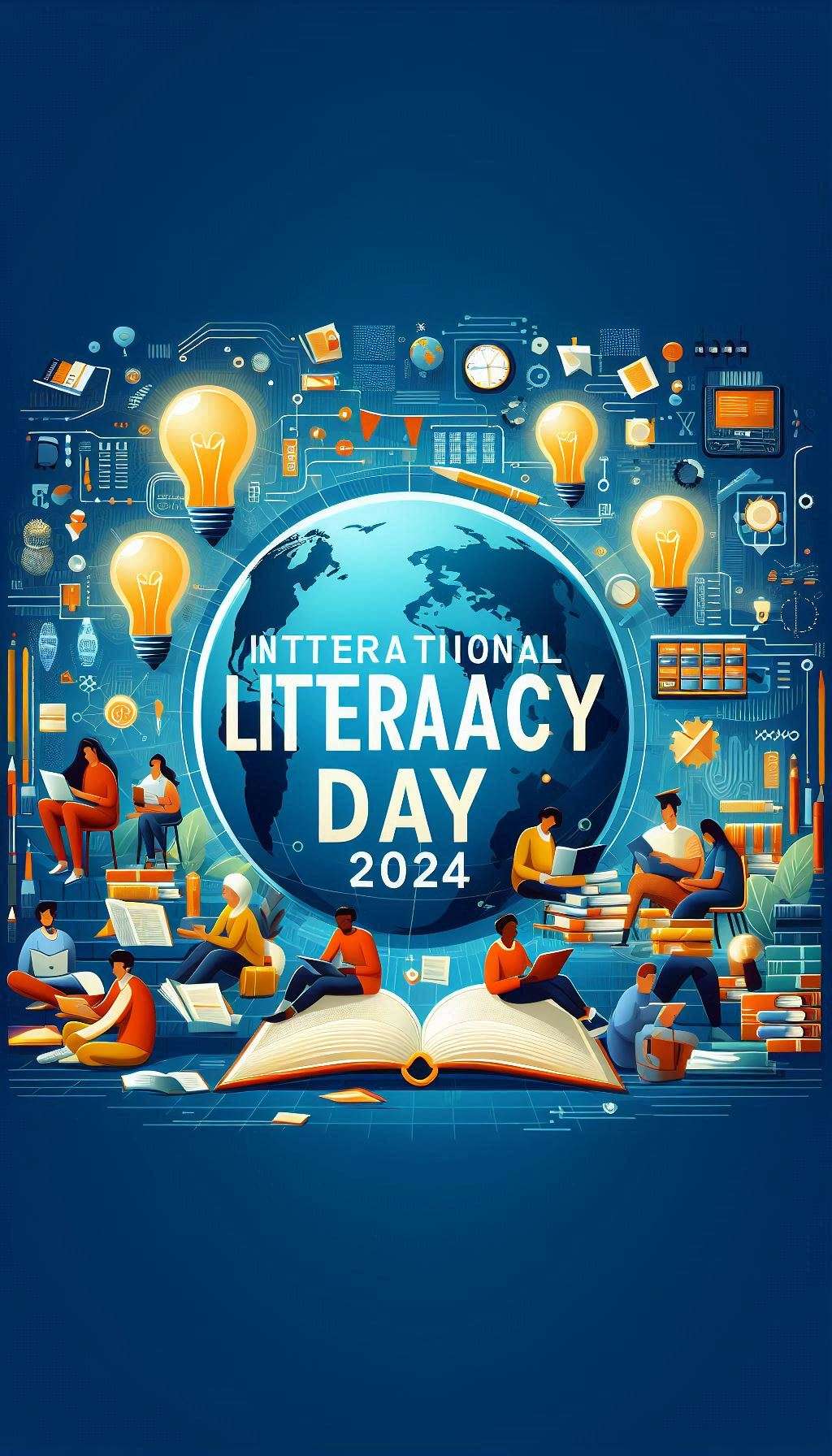 international literacy day 2024 infographics for lesson plans