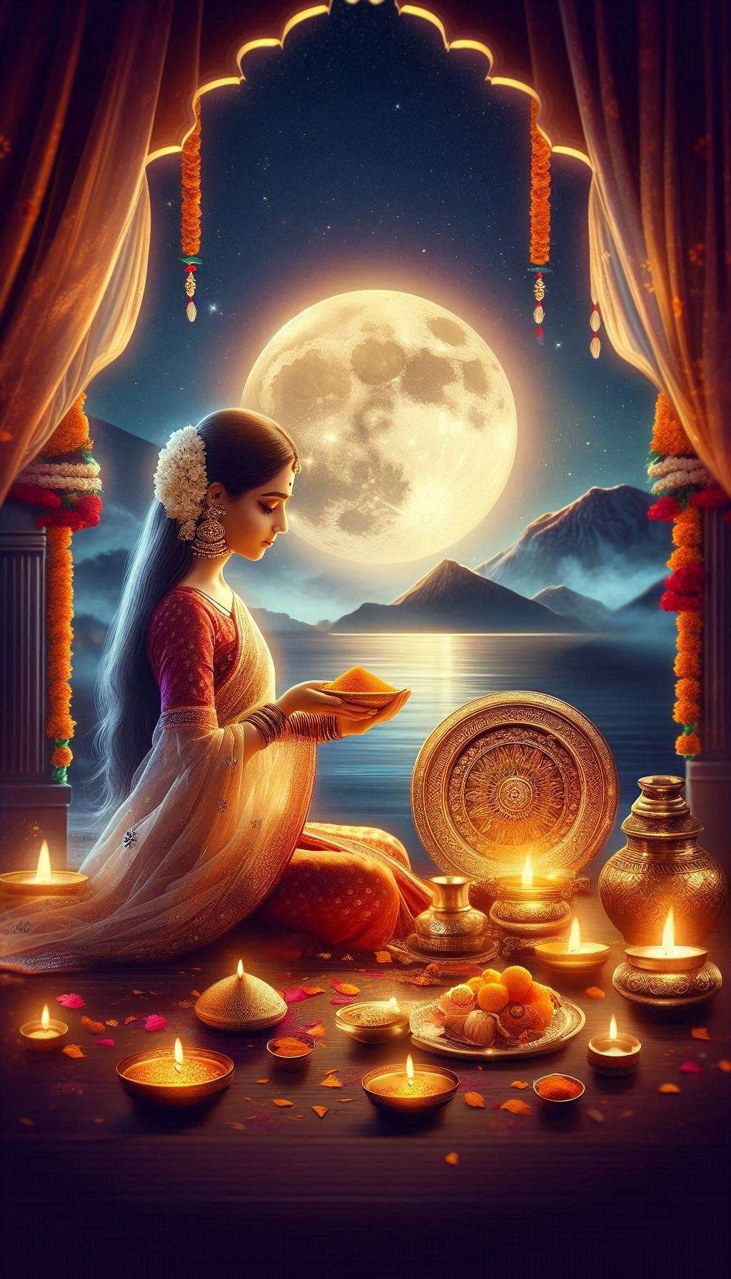 karwa chauth 2024 moonrise timing images