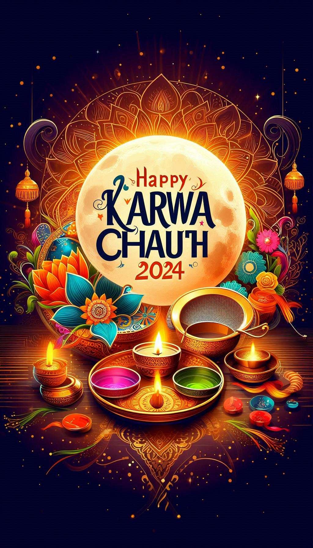 karwa chauth celebration pictures download