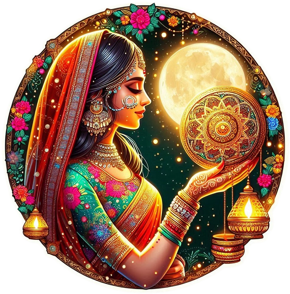 karwa chauth special saree png