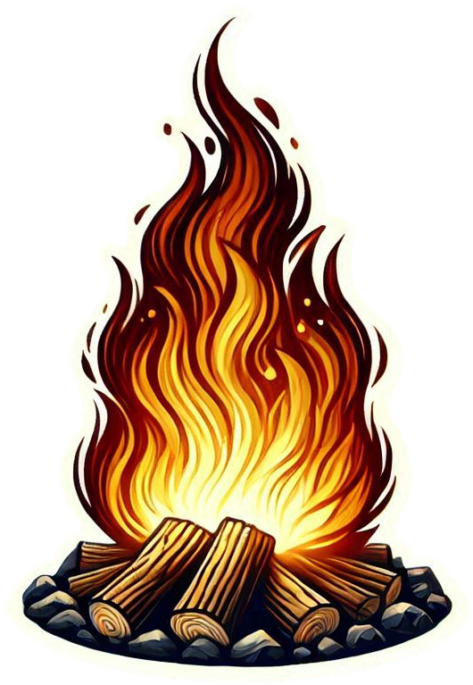 lohri fire png for digital artworks and illustrations