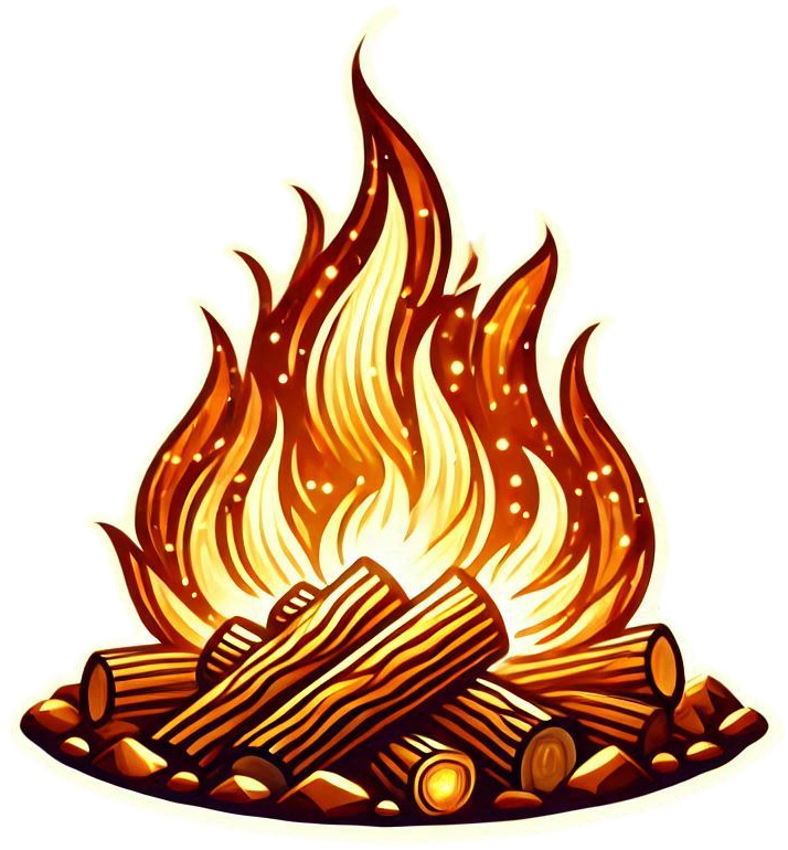 lohri fire png for high-quality festival ads