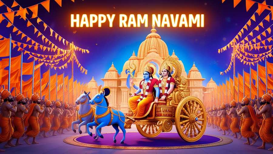 Lord Rama HD Images For Ram Navami - Royalty Free Happy Ram Navami Image Download | Pngmagic 2025 Free Download Lord Rama HD Images For Ram Navami - High Quality Happy Ram Navami Background