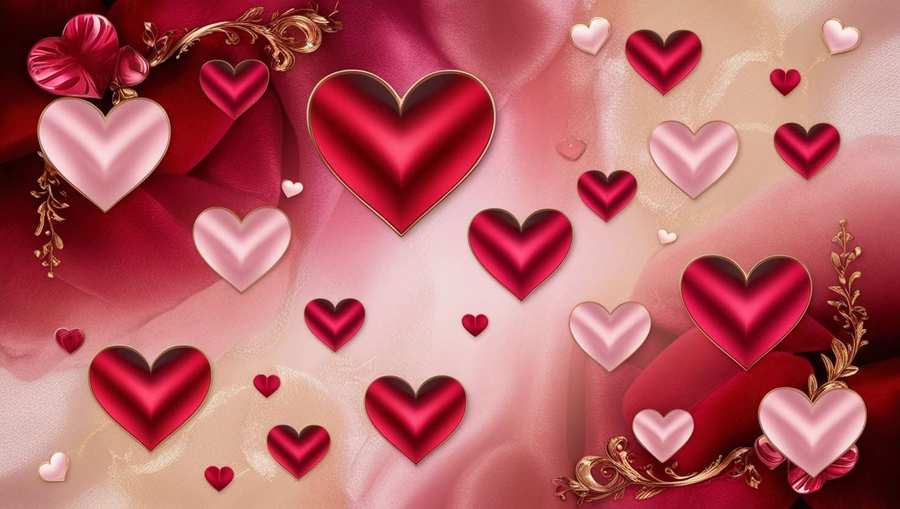 love themed red and pink background images for valentine day