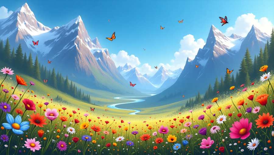 Lush Green Valley Background With Trees - Royalty Free Valley Nature Background Image Download | Pngmagic 2025 Free Download Lush Green Valley Background With Trees - High Quality Valley Nature Background Background