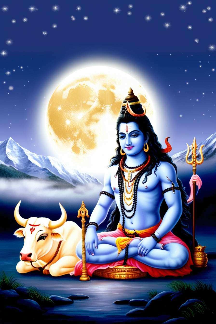 mahadev shivratri hd background for mobile