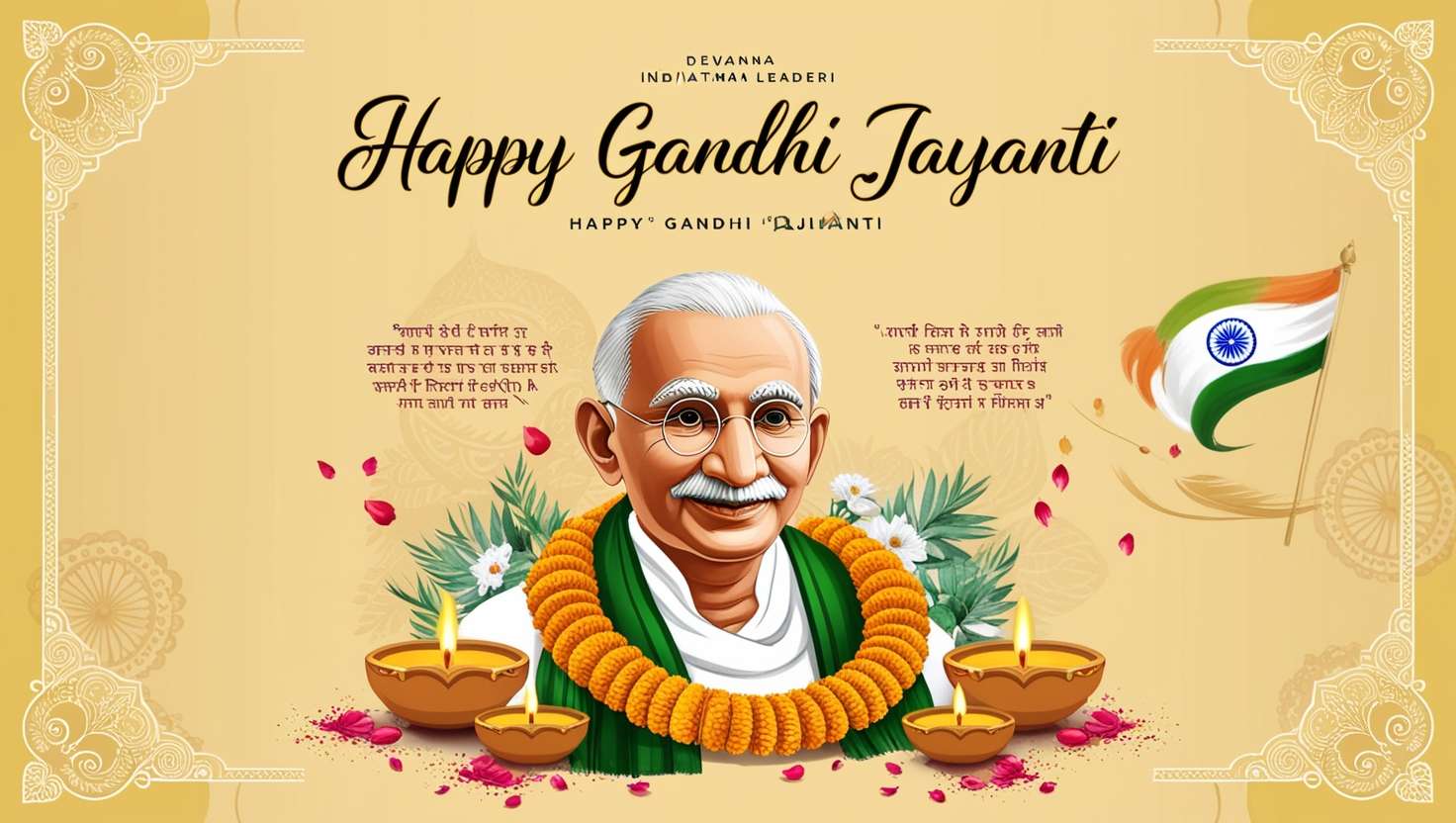 mahatma gandhi jayanti wishes graphics for educational use