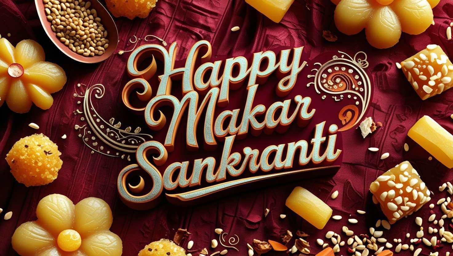 makar sankranti greeting cards with wishes