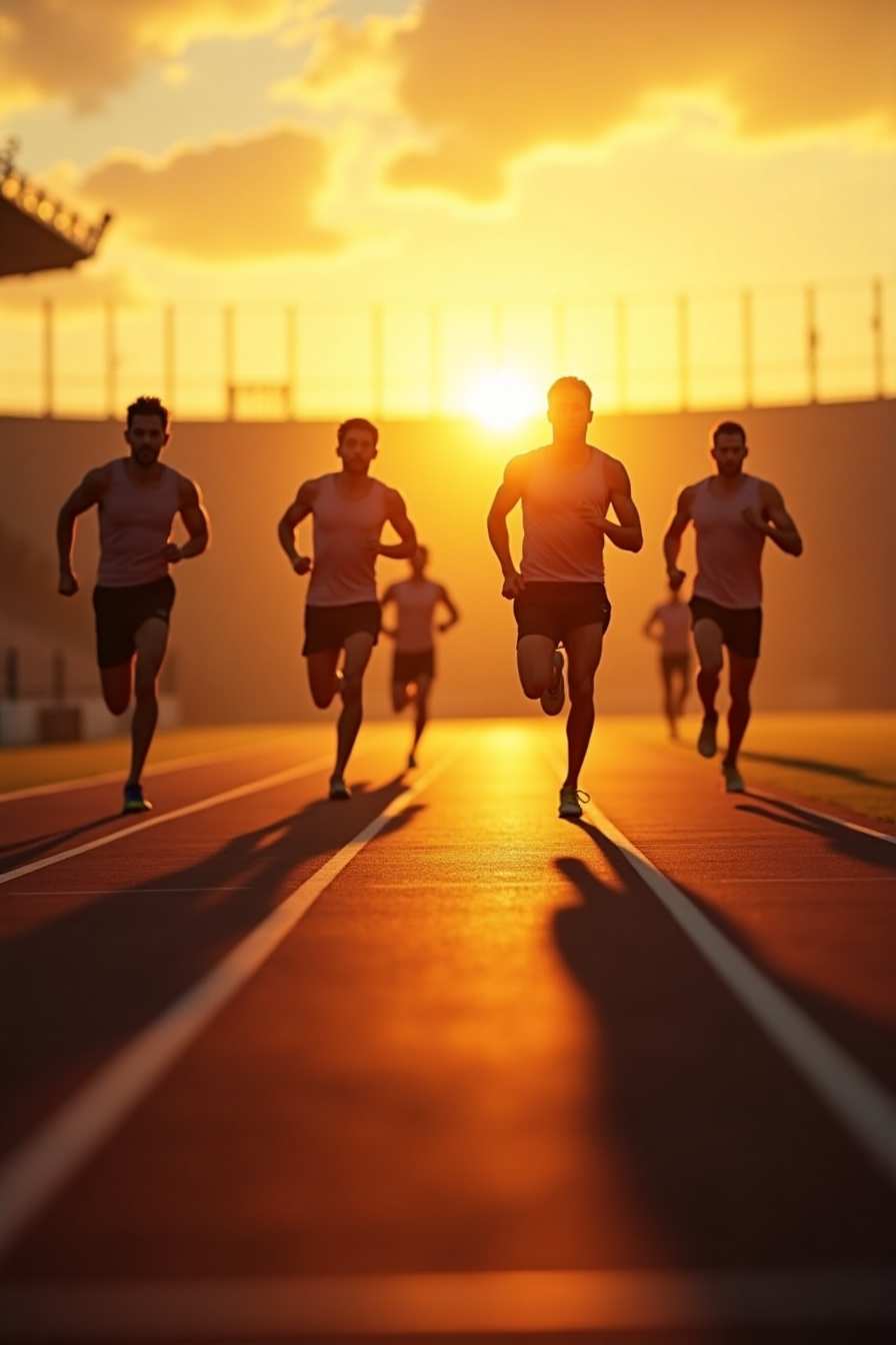 Free Download Marathon Race Background With Crowd - High Quality Sports Background Background