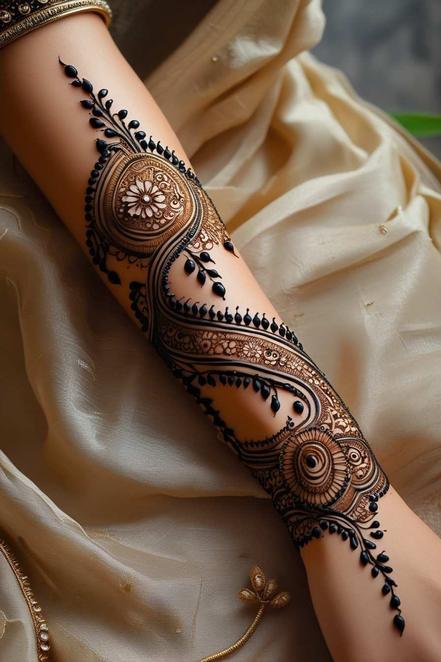 Mehndi design image for inspiration