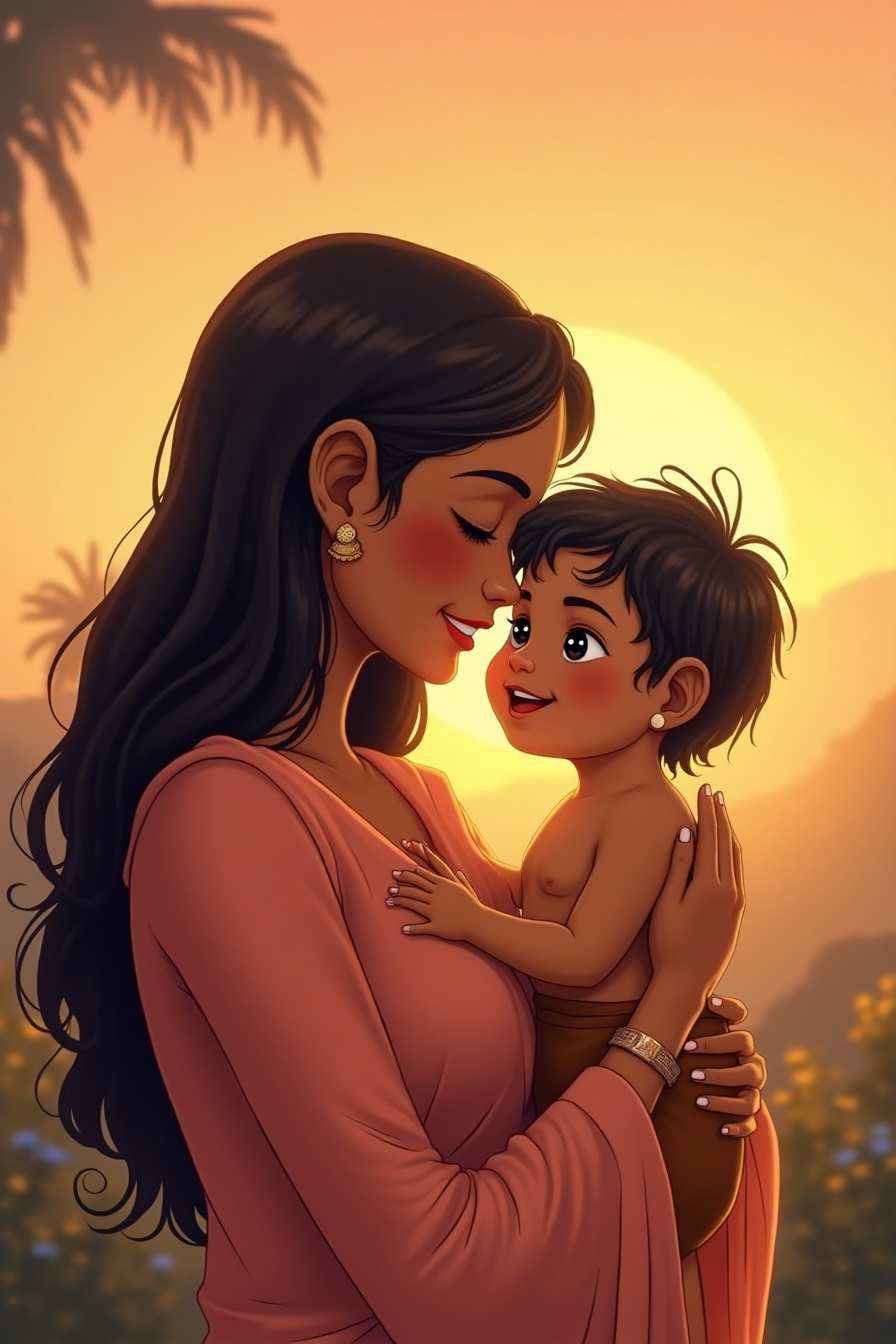 Minimal Mothers Day background