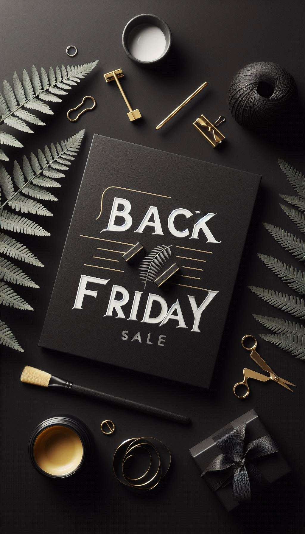 minimalist black friday sale poster ideas