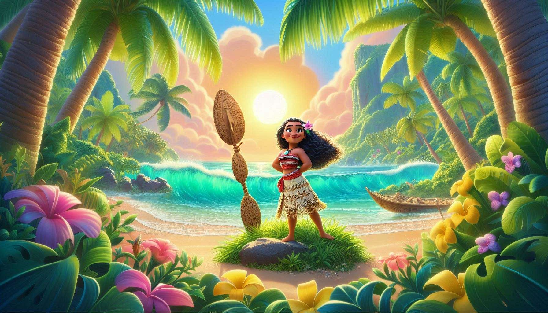 moana disney wallpaper for tropical themes