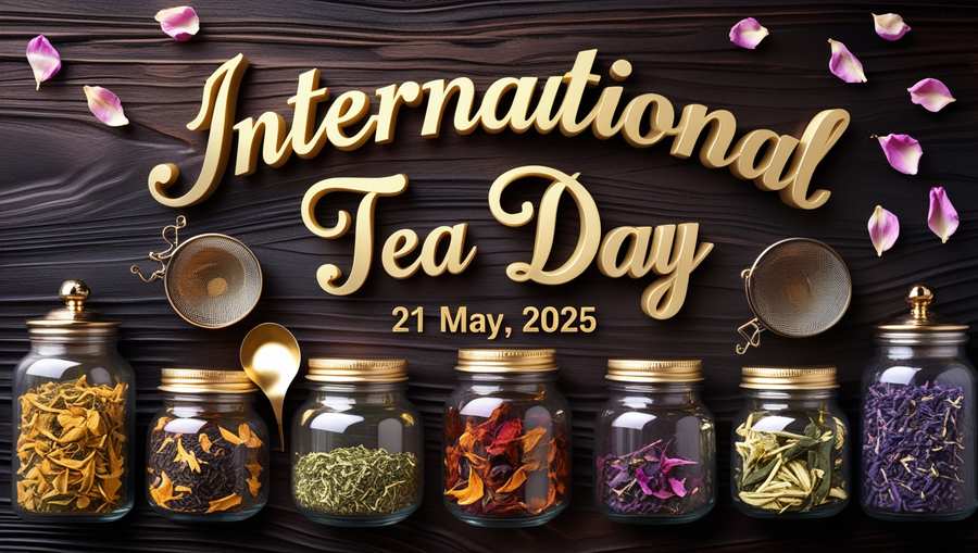 modern tea stall image on tea day