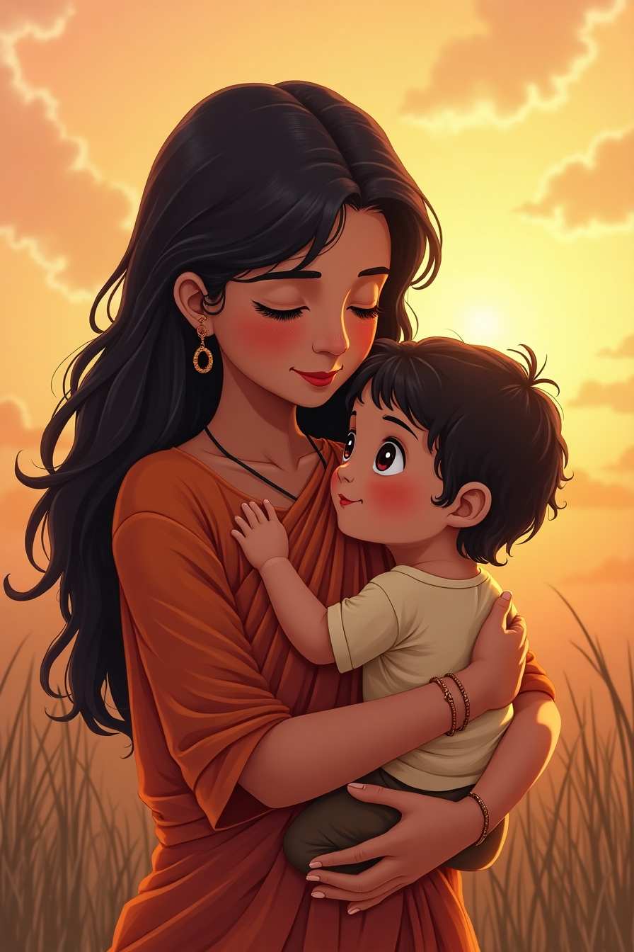 Mothers Day background for banner ad