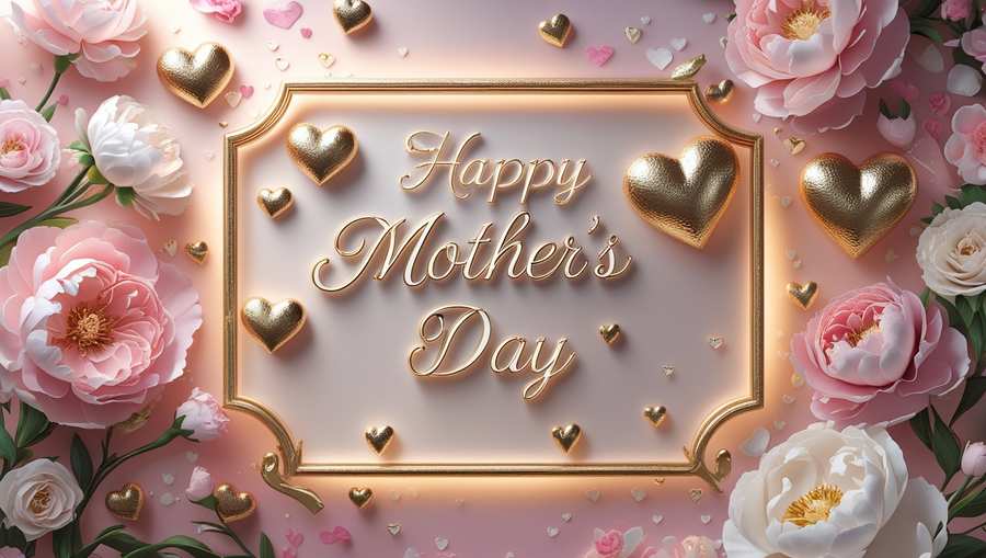 Mothers Day background for Facebook post