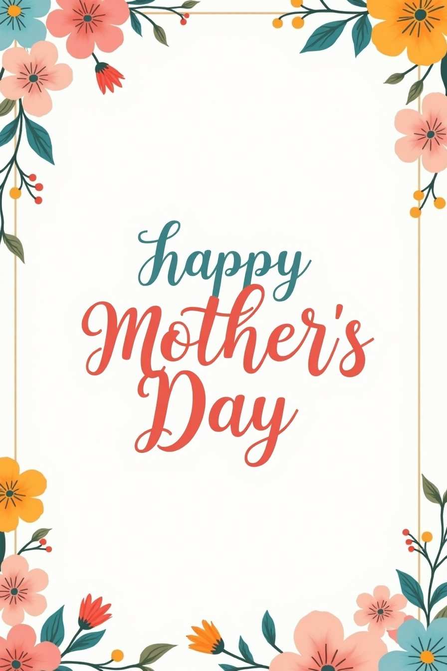Mothers Day background for mobile wallpaper