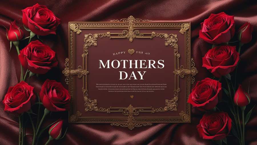 Mothers Day background for YouTube thumbnail