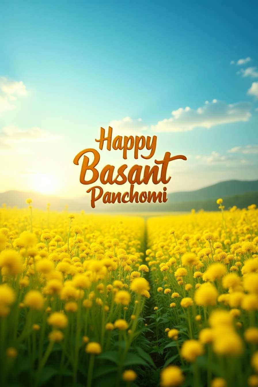 mustard fields basant panchami hd wallpaper