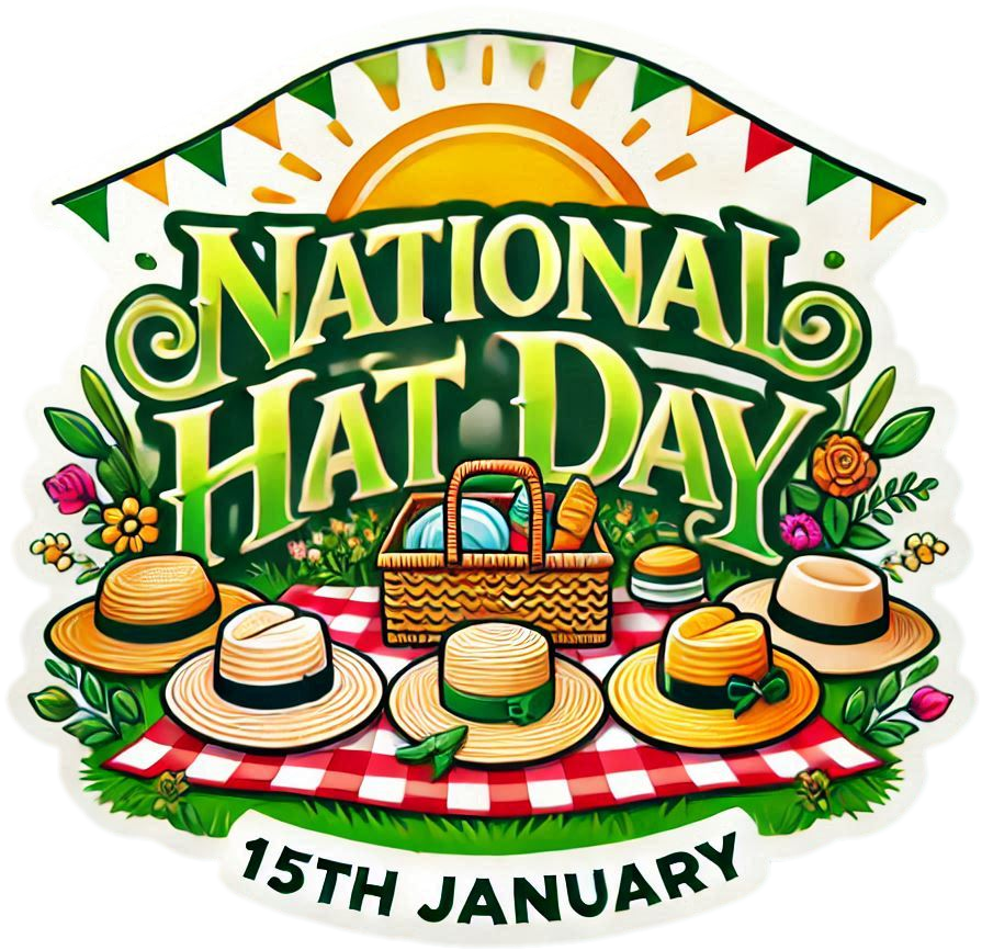 national hat day png for printable designs