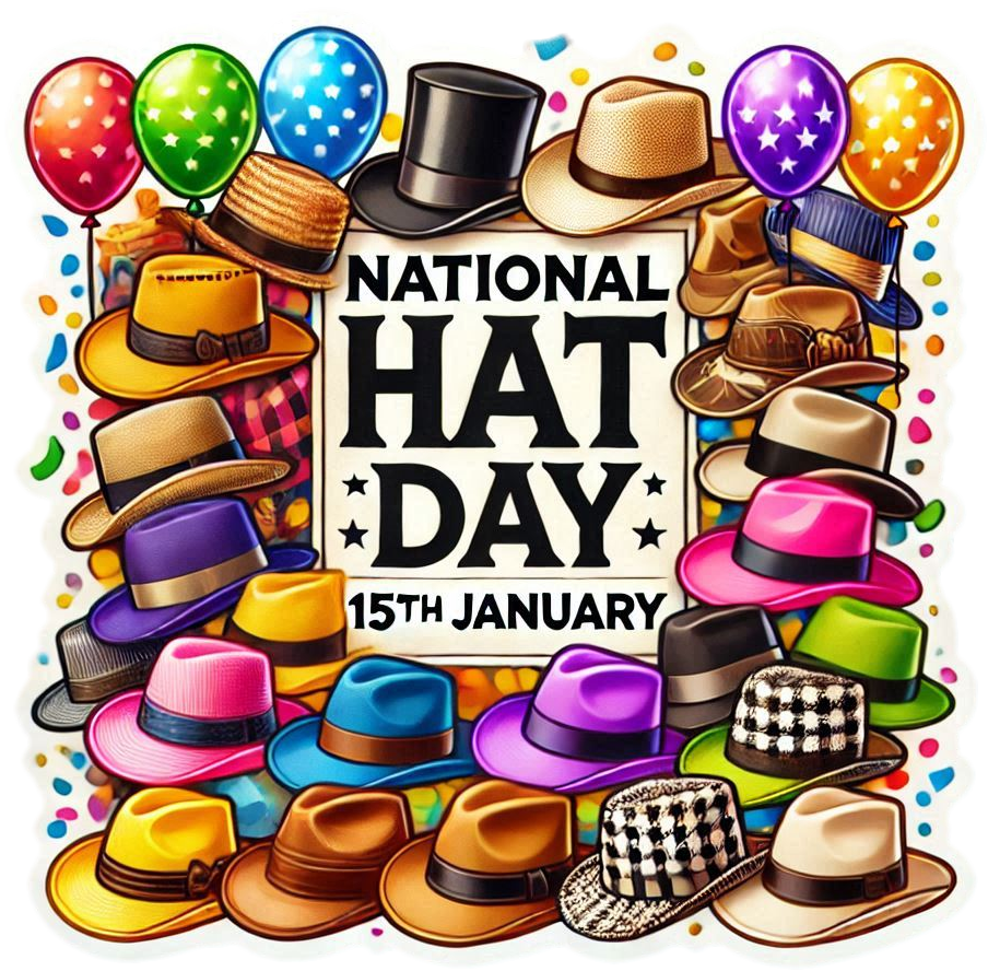 national hat day png vector images