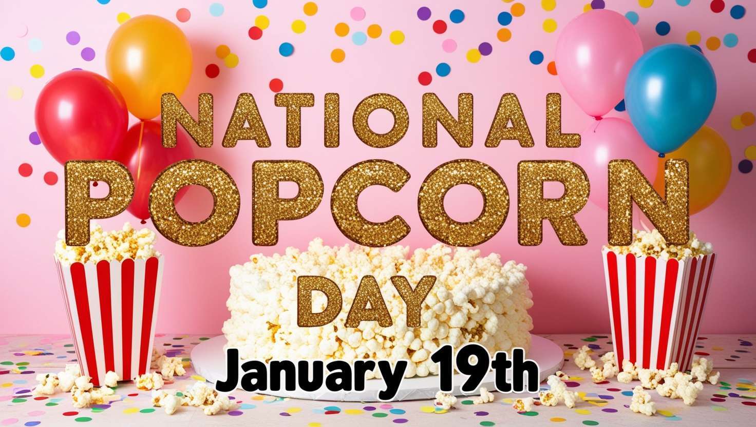 national popcorn day celebration pictures in 4k