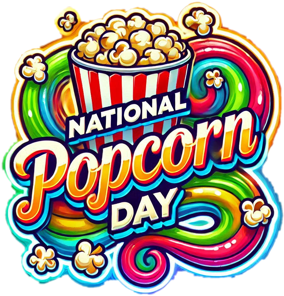 national popcorn day png for mobile wallpapers