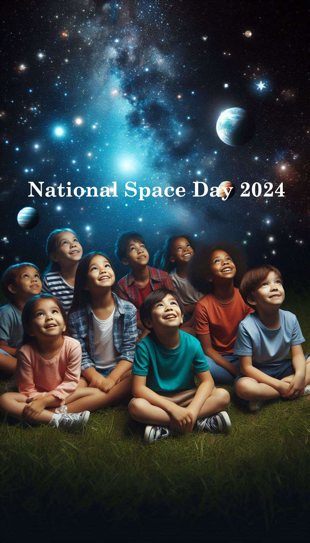 national space day 2024 images for kids