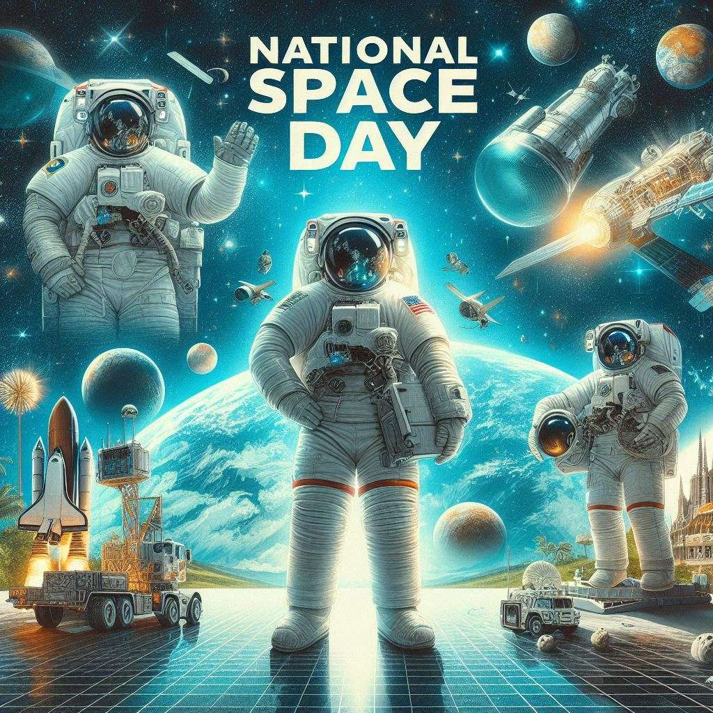 national space day astronaut pictures