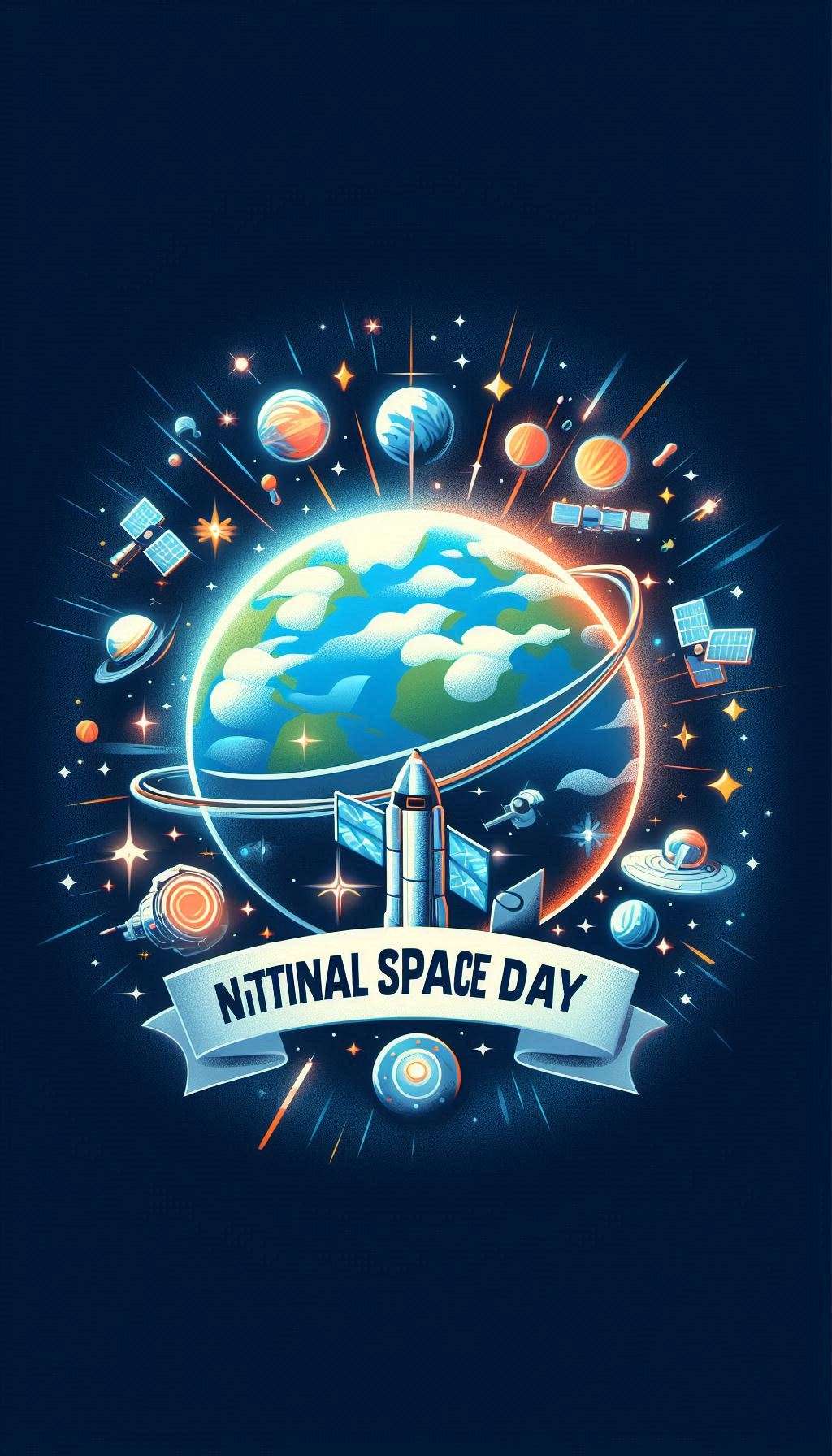 national space day images for social media