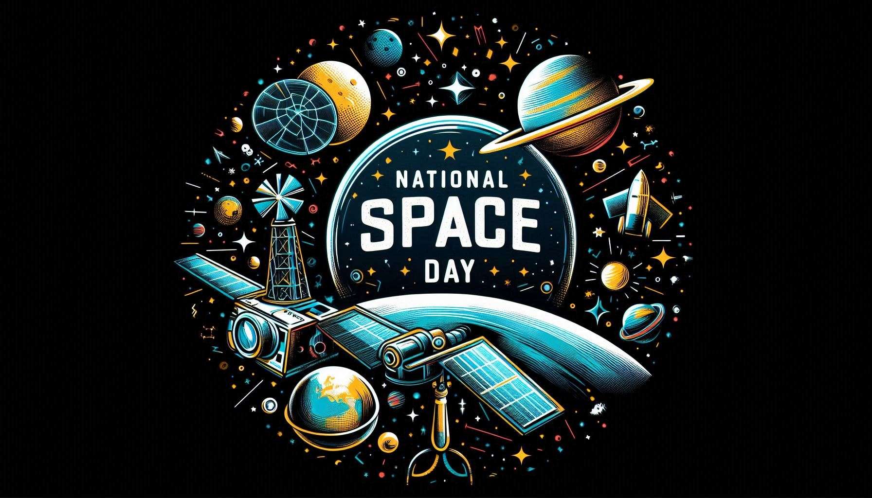 national space day space art and graphics