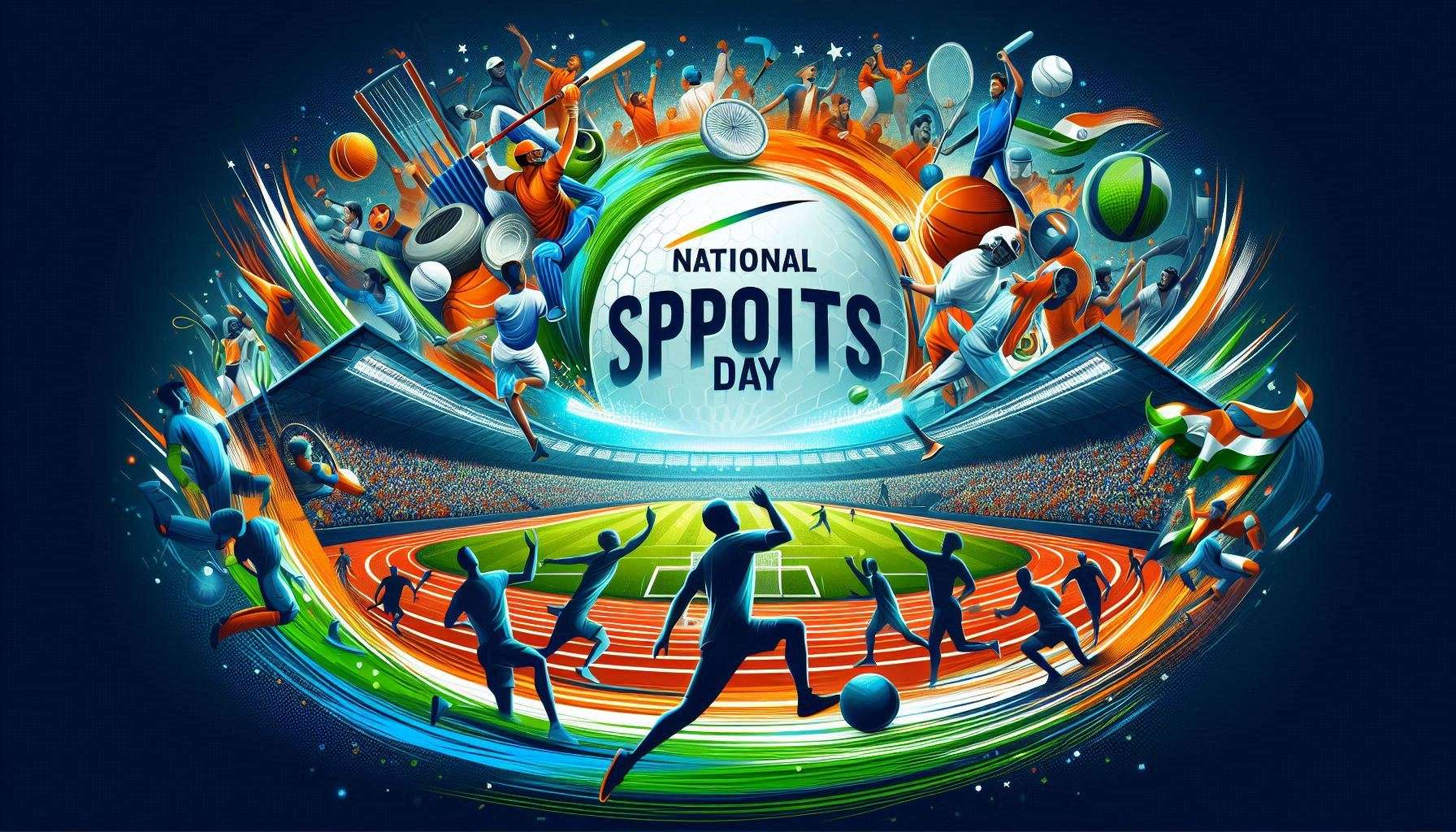 national sports day celebration images