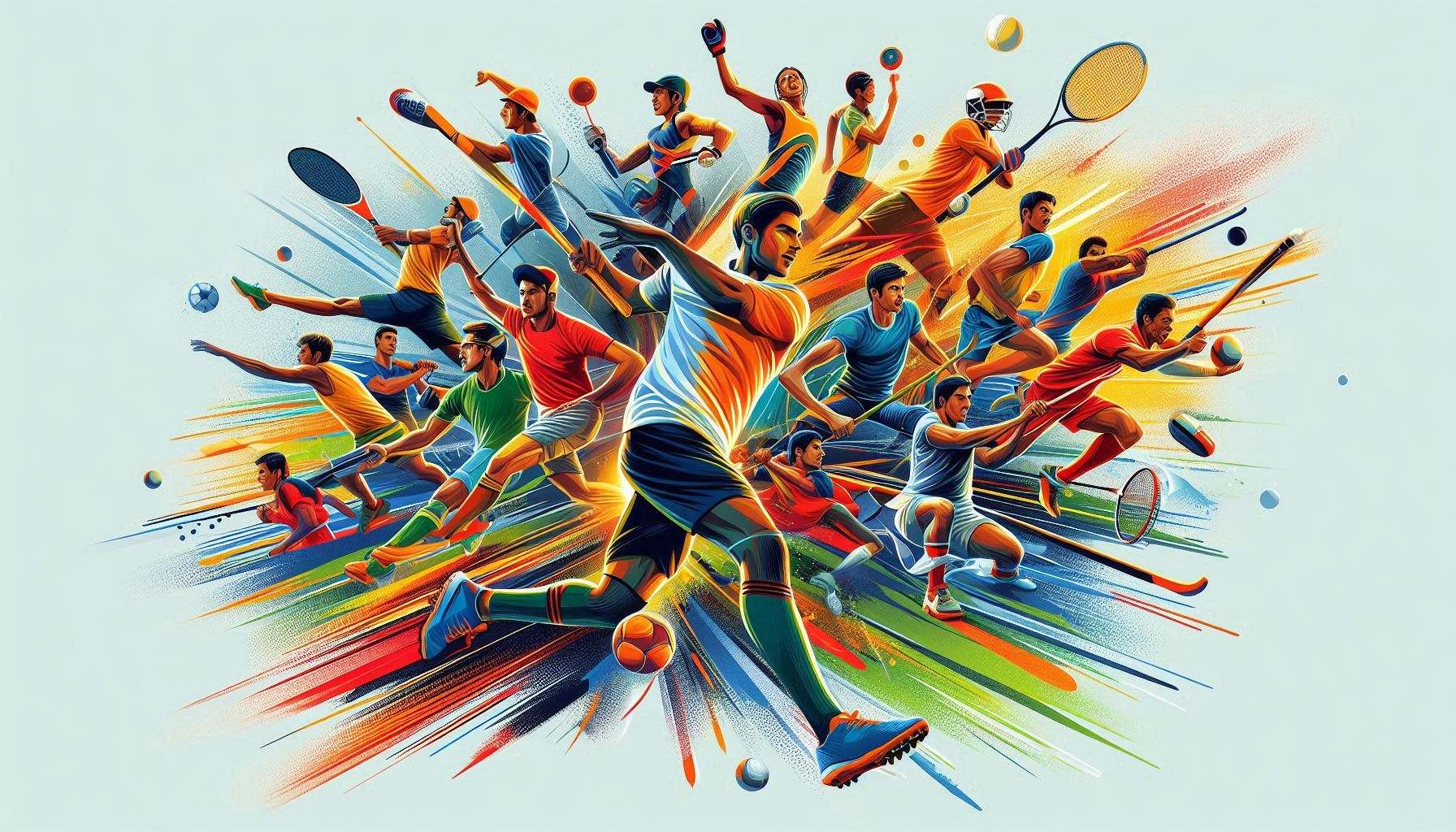 national sports day greeting card pictures