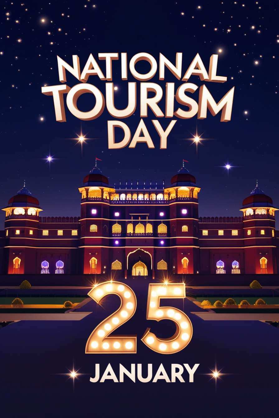 national tourism day background for educational use