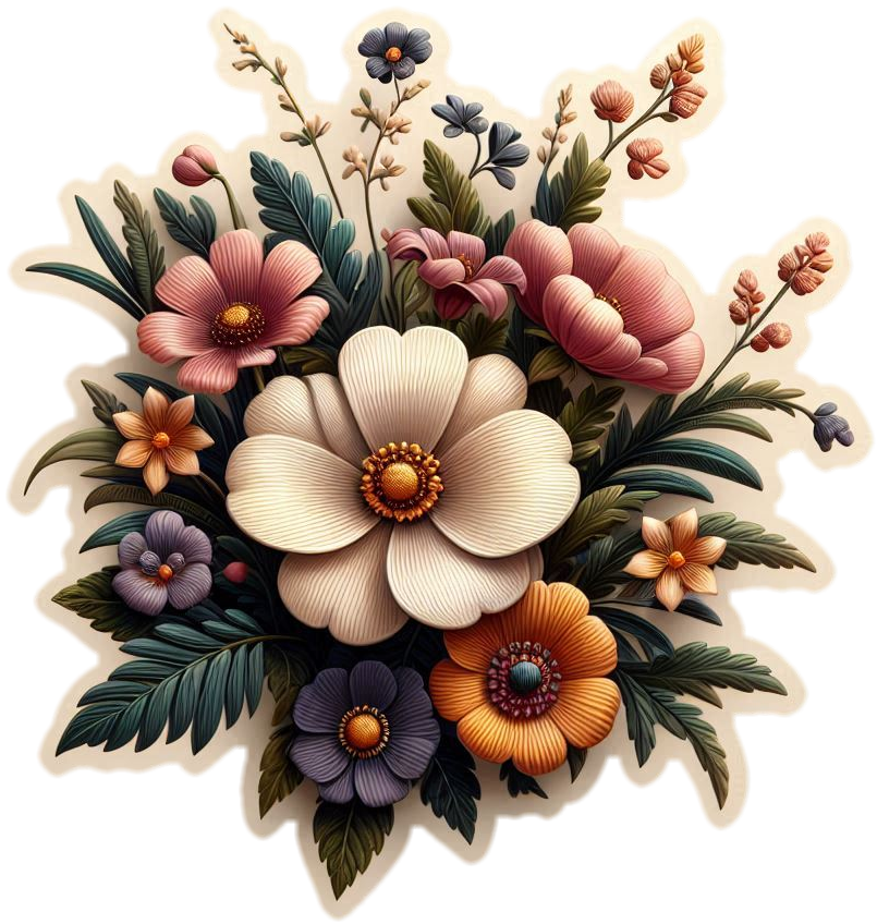 nature-inspired flower png clip art free download