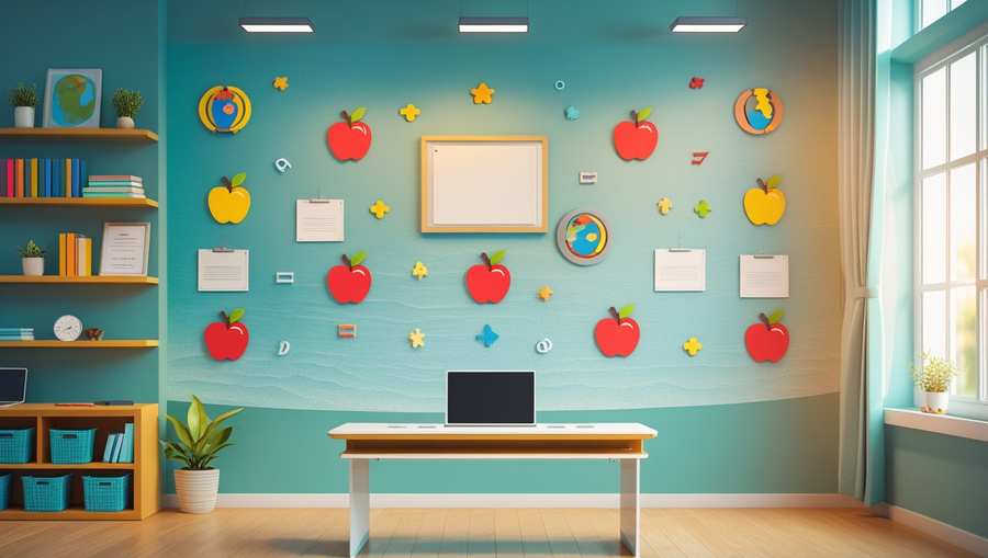 Online Teaching Background For School - Royalty Free Zoom Background Image | Pngmagic Free Download Online Teaching Background For School - High Quality Zoom Background Background
