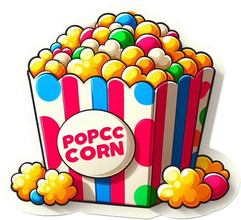 oversized popcorn bucket png transparent image free