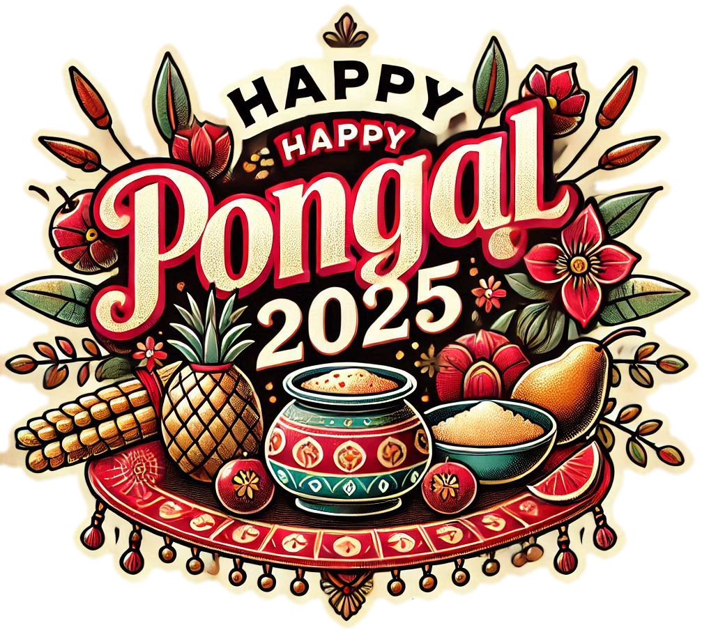 pongal festival greetings png with quotes