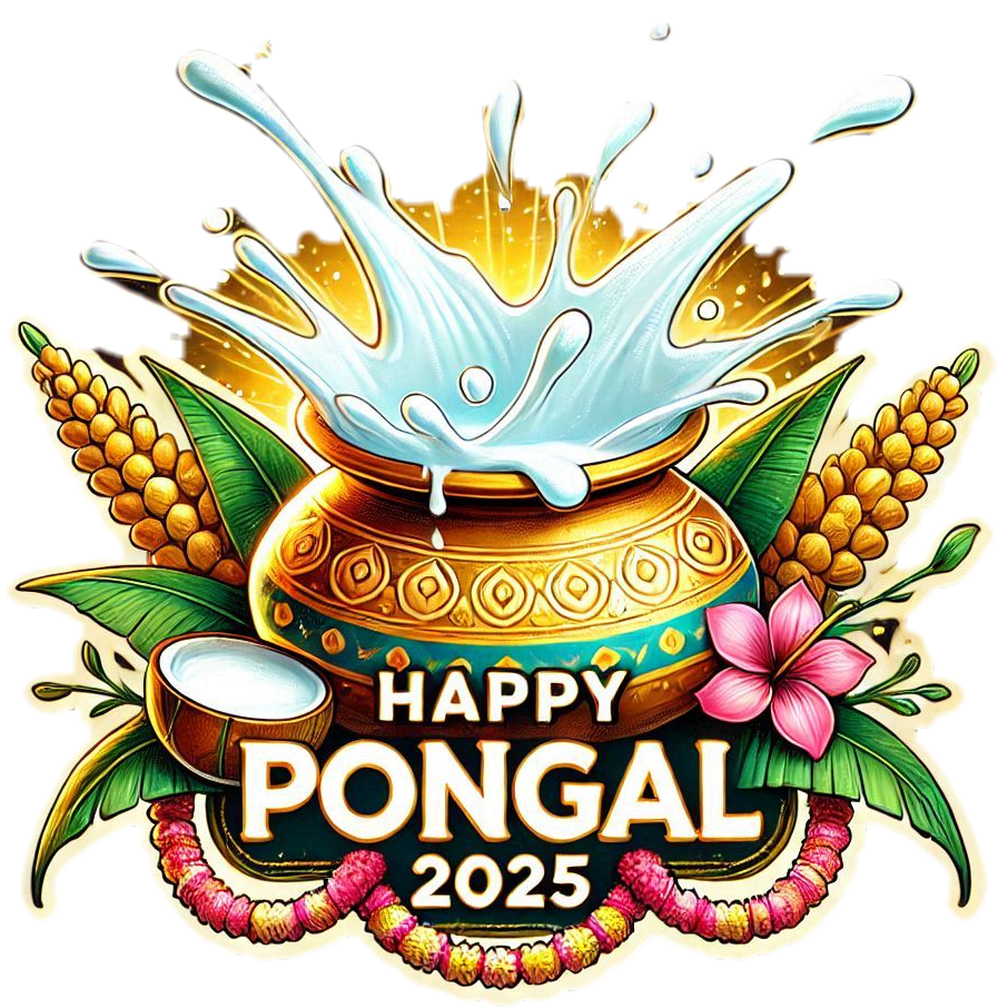 pongal kolam happy pongal 2025 png