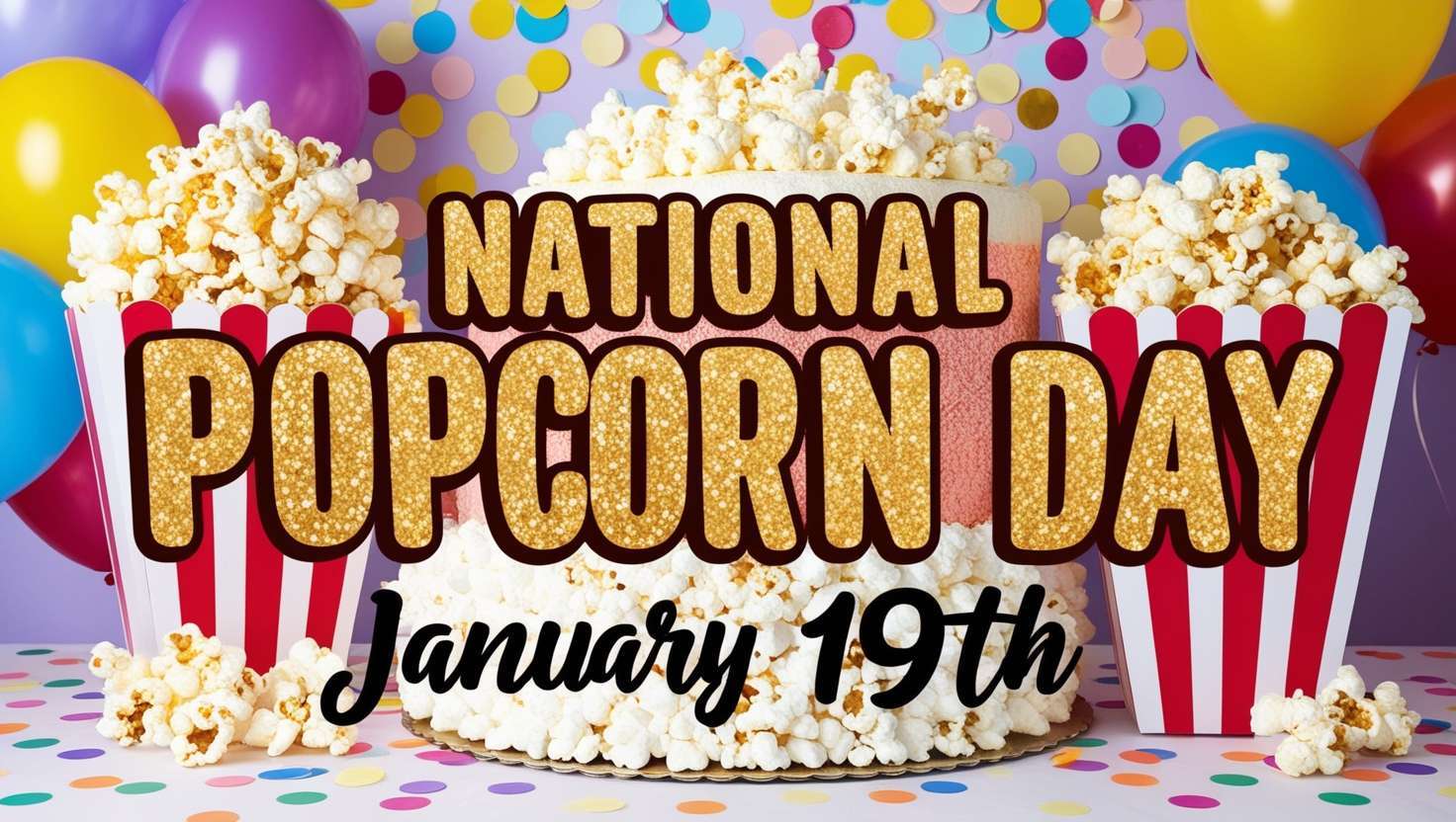 popcorn day logos and badges free download