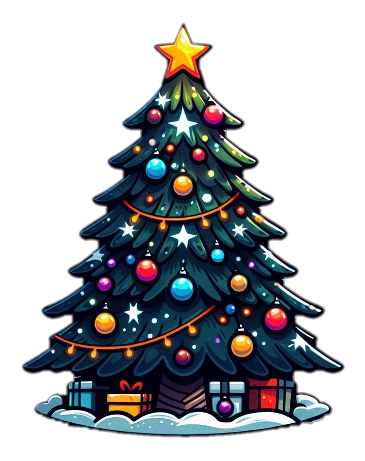 premium xmas tree png for download