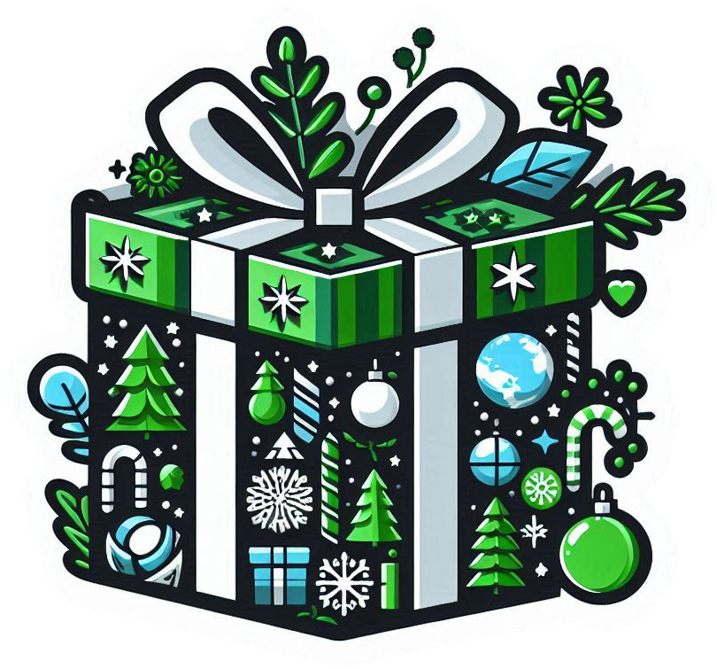 realistic gift box png image for advertising banners