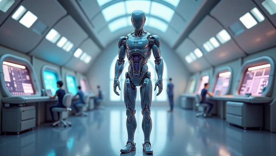 Realistic Robot Background For Tech Blog - Royalty Free Robot Background Image Download | Pngmagic 2025 Free Download Realistic Robot Background For Tech Blog - High Quality Robot Background Background