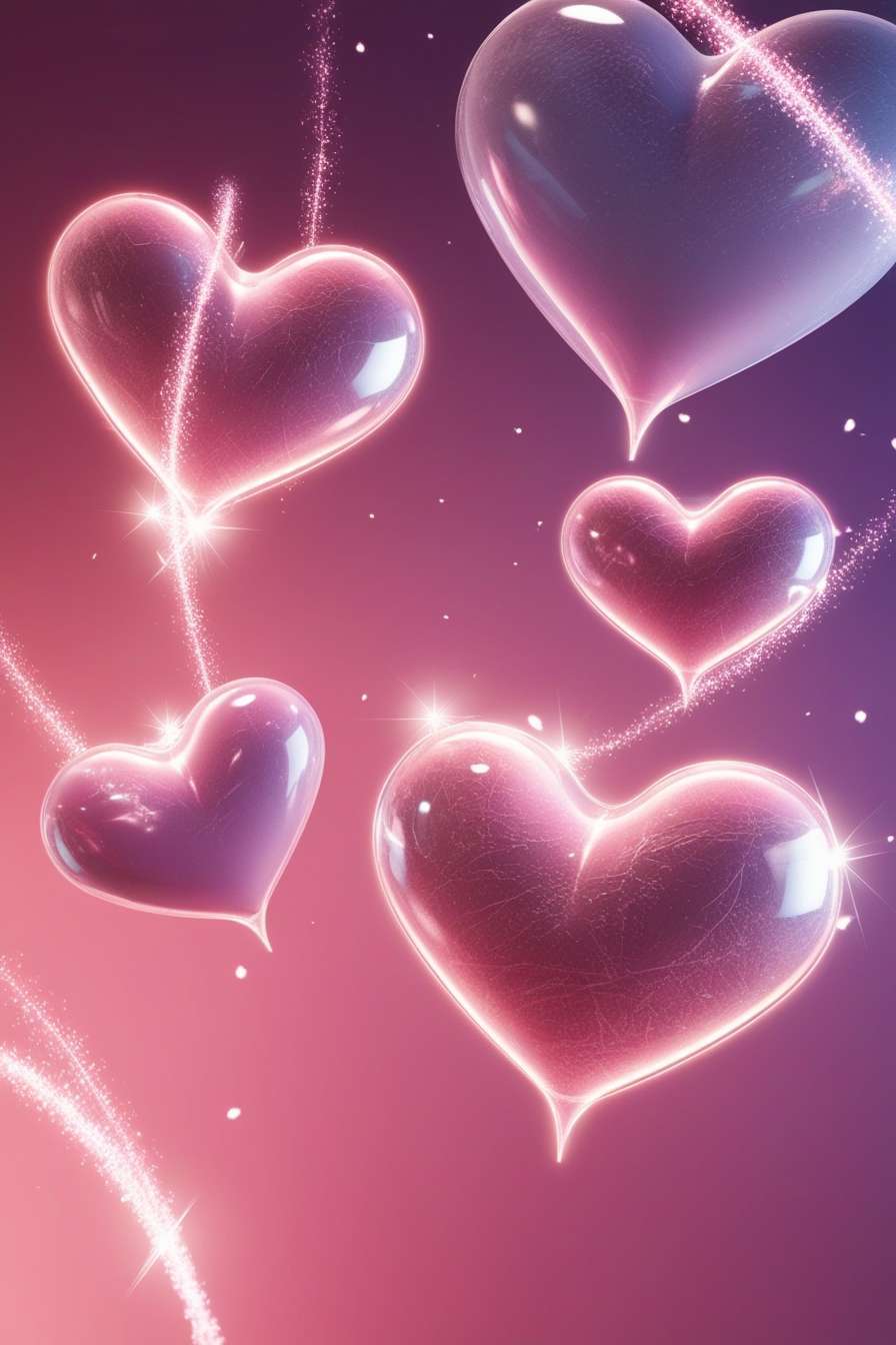 red and pink love background for social media posts