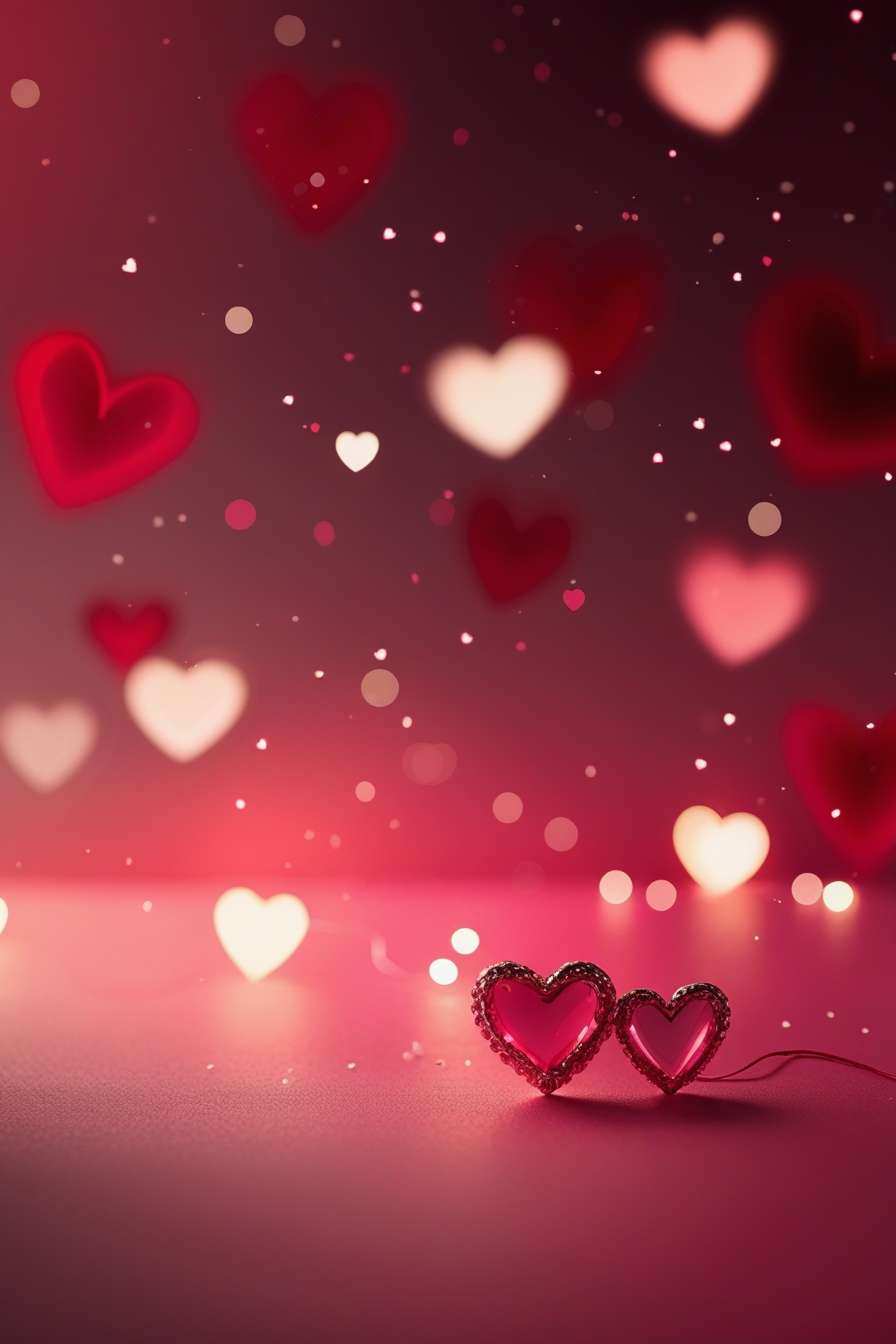 red and pink textured valentine day backgrounds for phones