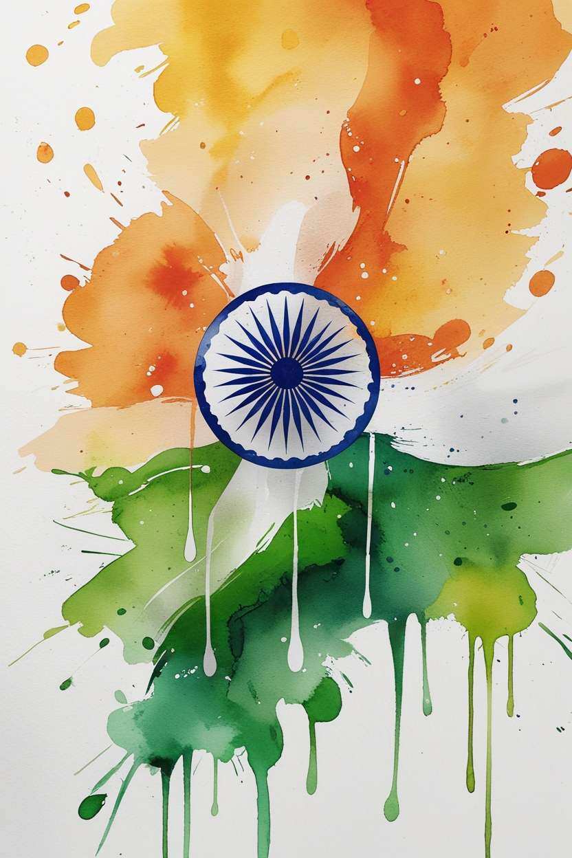 republic day flag background for mobile wallpapers