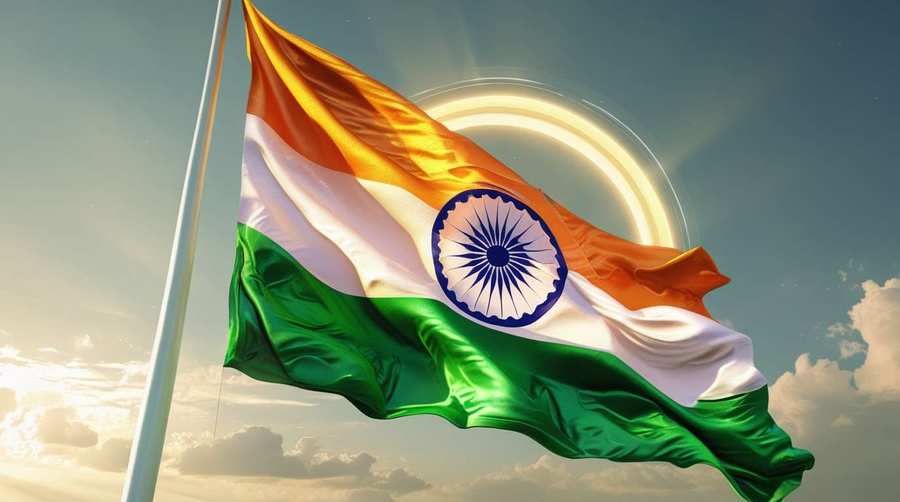 republic day flag background for social media posts