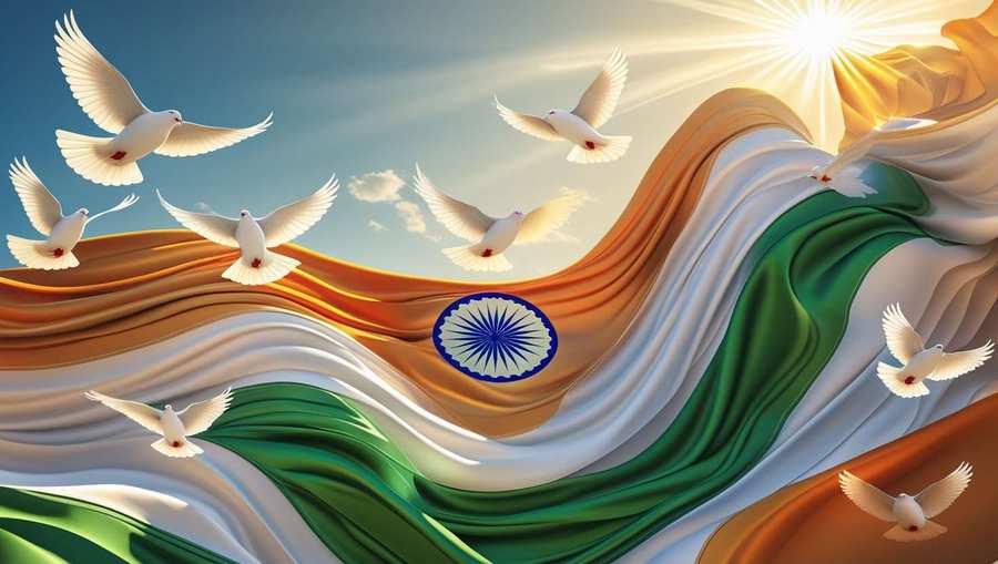 republic day flag background hd free download