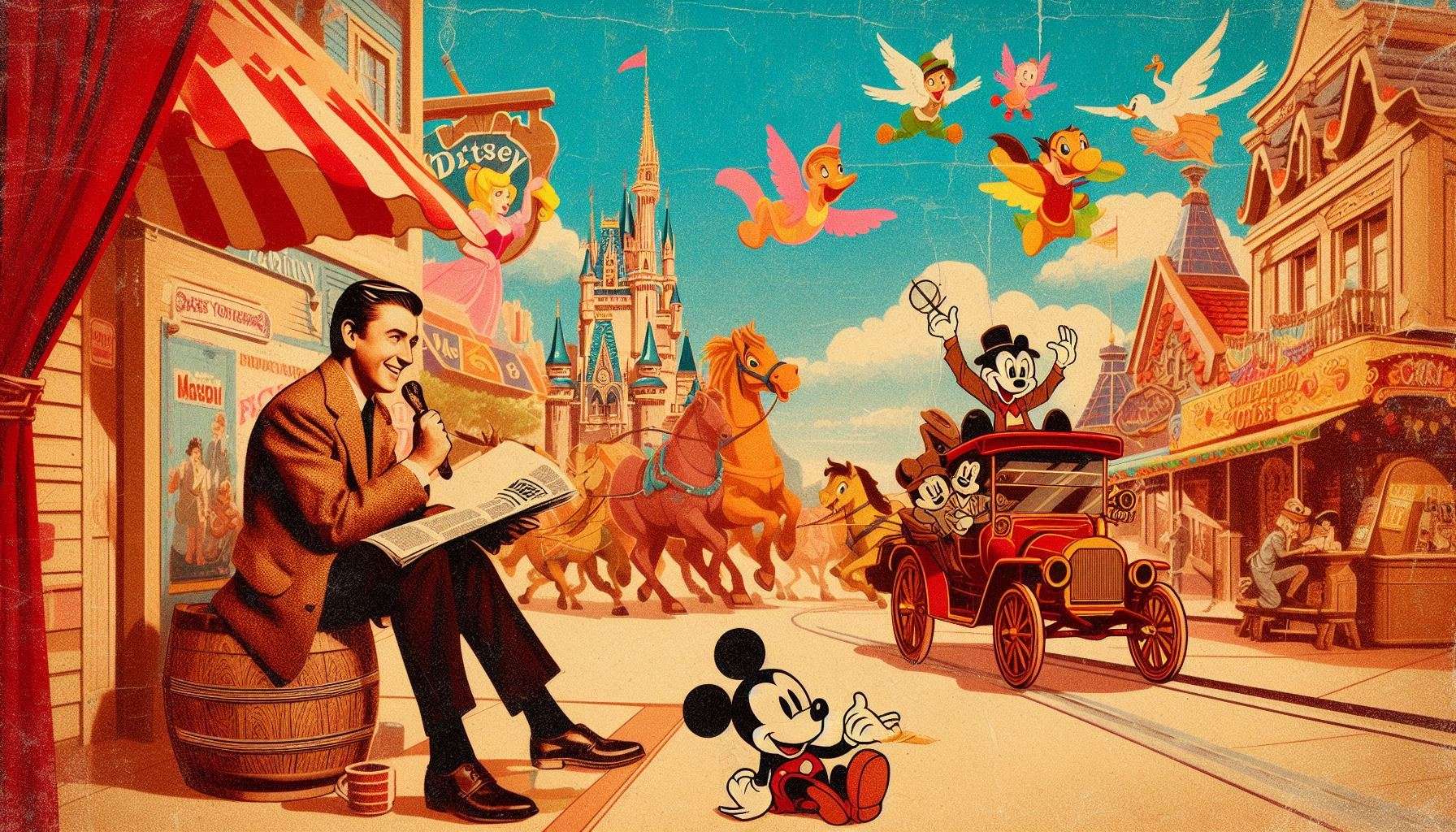 retro disney wallpaper for vintage fans