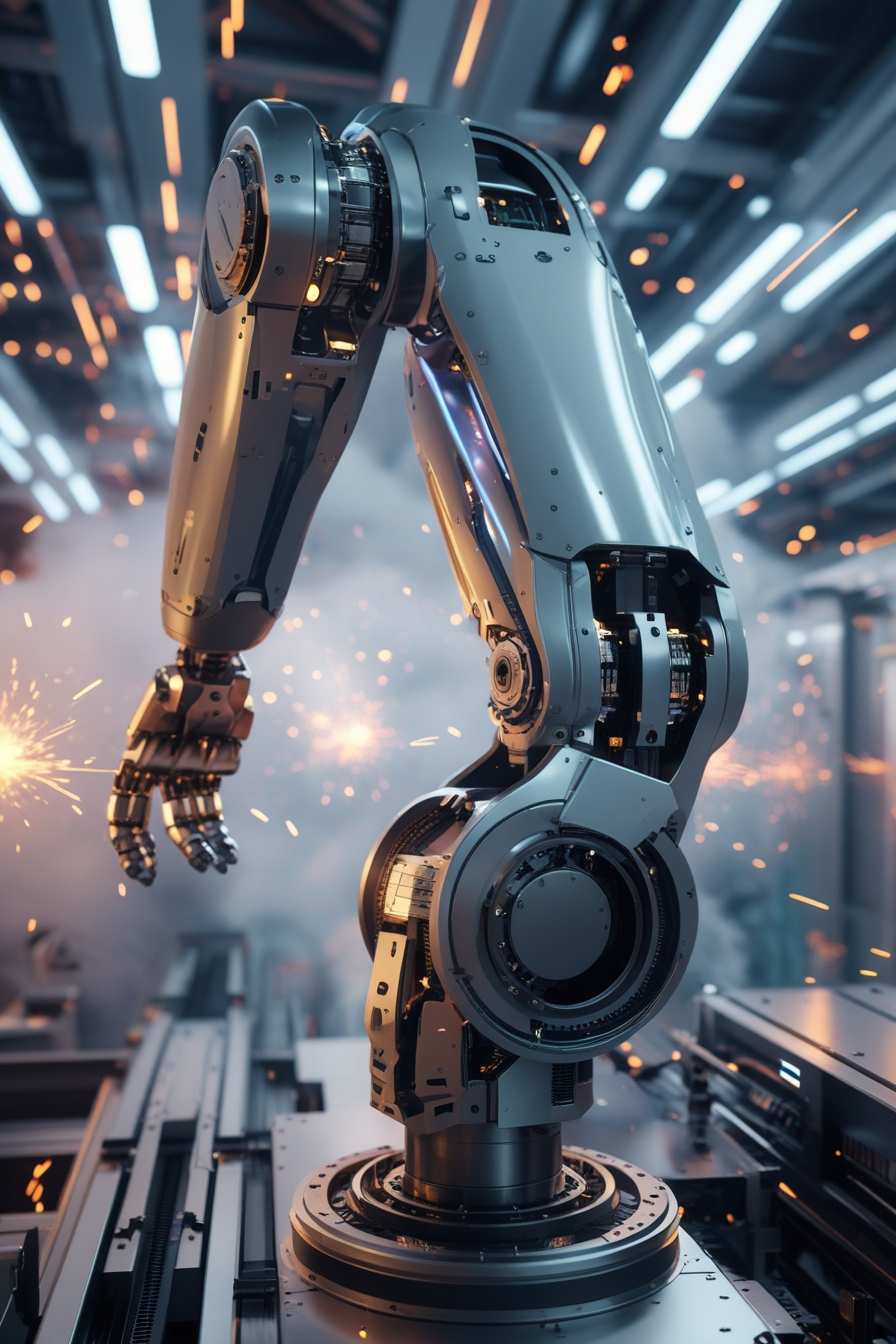 robot background with gears and mechanical parts